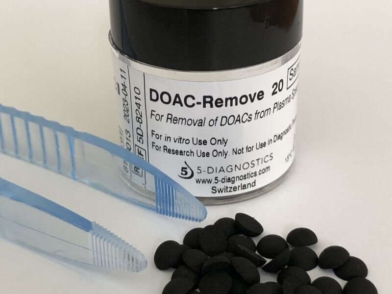 Exclusion des interférences DOAC TT, aPTT, RPCa ou Lupus Anticoagulan