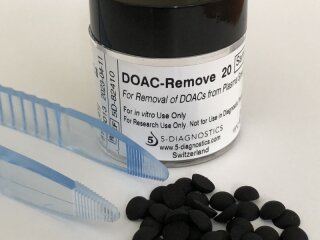 DOAC-Remove 20 - Removal of Direct Oral Anticoagulant in Plasma Samples